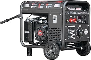 TOMAHAWK 15 HP Engine Driven Portable 2,000 Watt Generator with 210 Amp Stick and TIG Welder with Kit