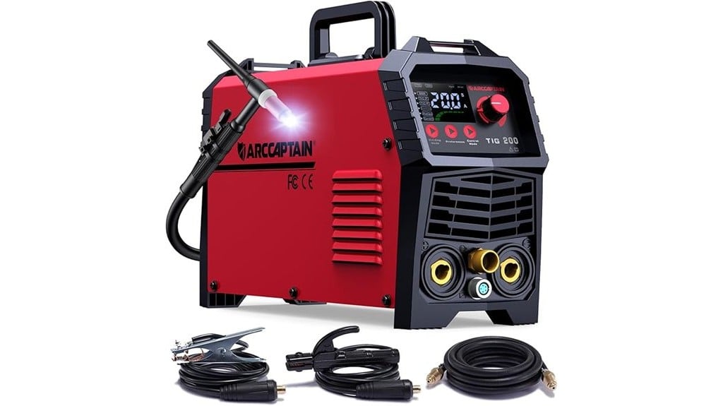 ARCCAPTAIN TIG Welder 200A Review