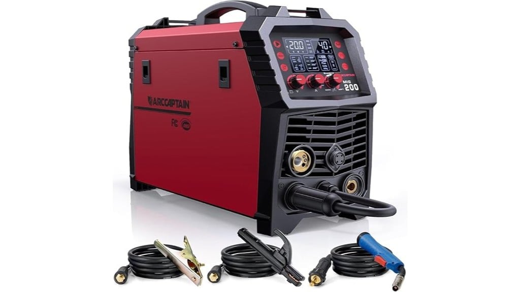 ARCCAPTAIN MIG200 Welder Review: Versatile Welding Power